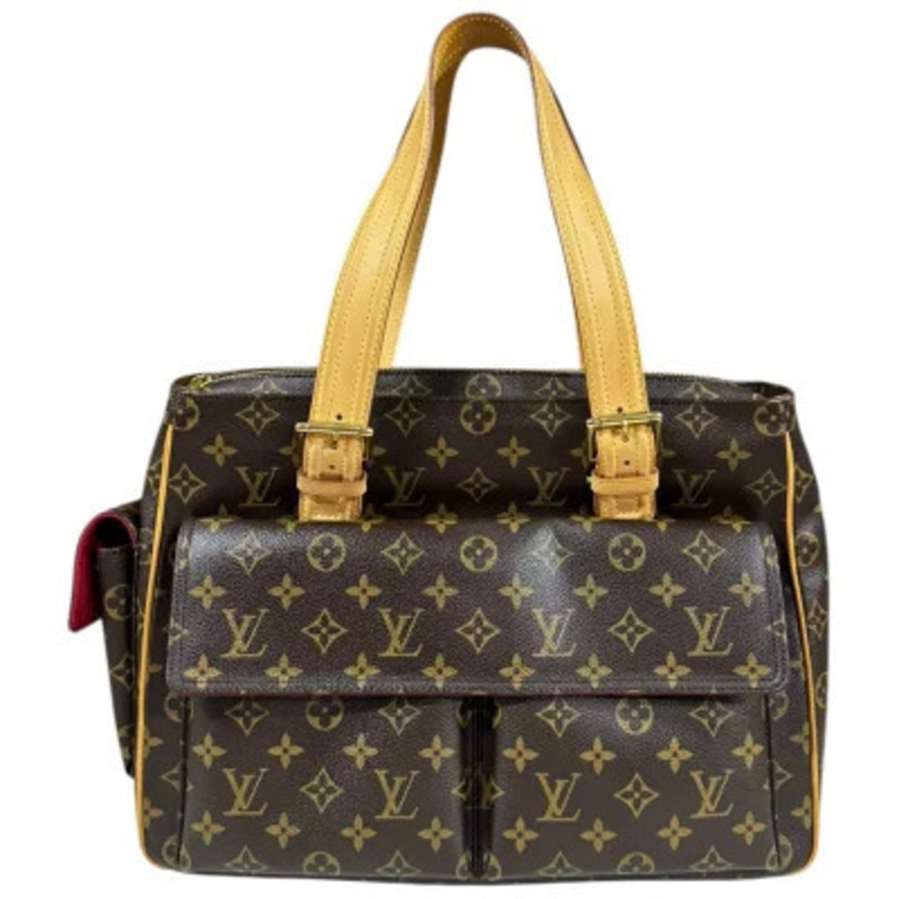 Louis Vuitton Multiplicit Monogram Handbag Canvas Brown